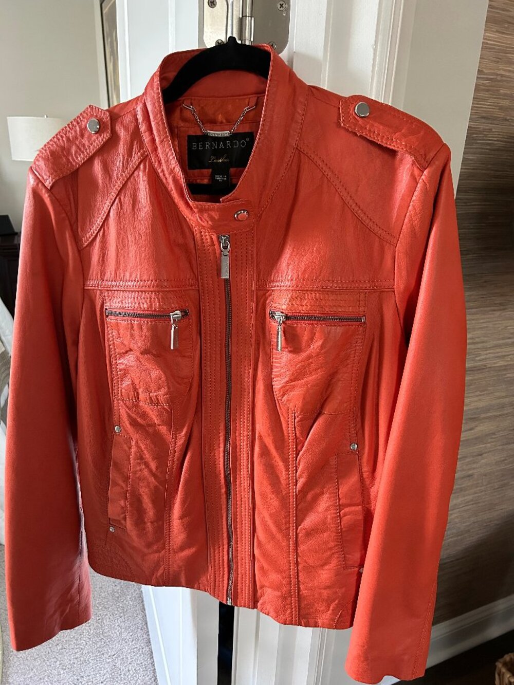 Bernardo Leather Jacket sz 1X